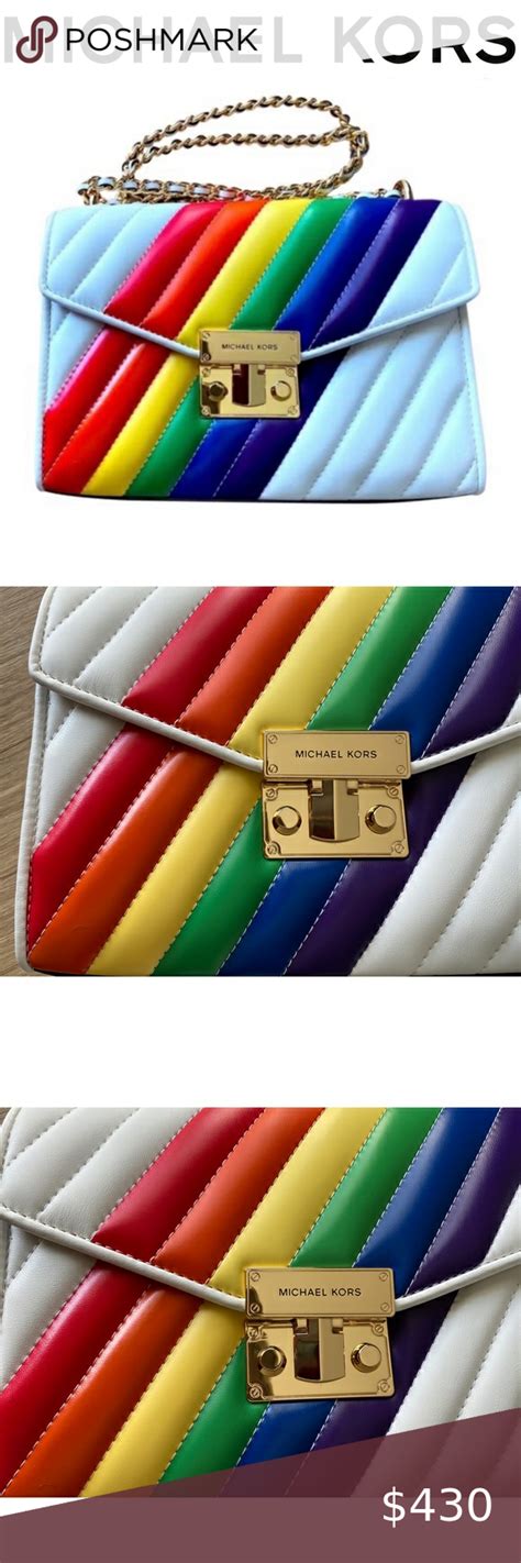 rainbow michael kors bag|michael kors pride collection.